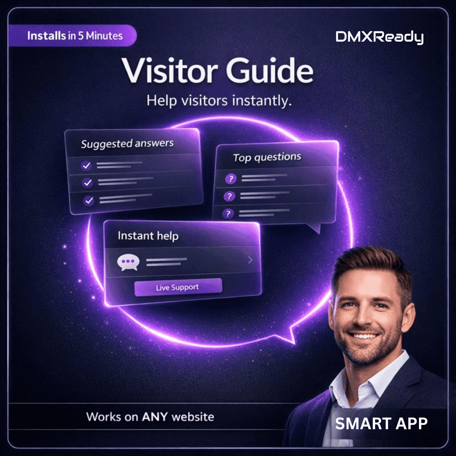 Visitor Guide Smart App cover